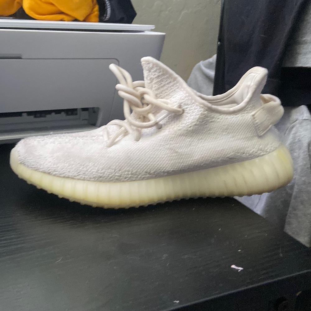 White yeezys